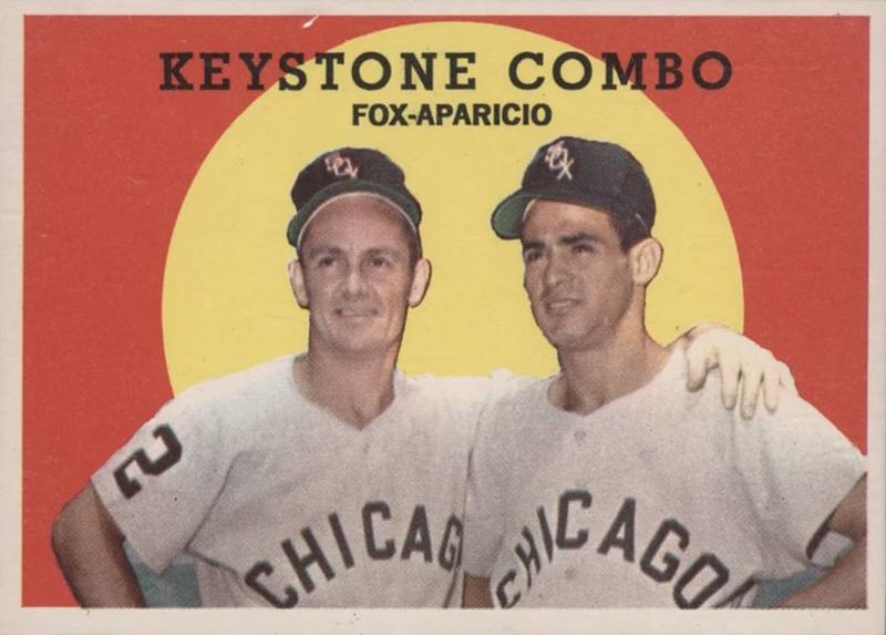 Hall of Famers Nellie Fox and Luis Aparicio