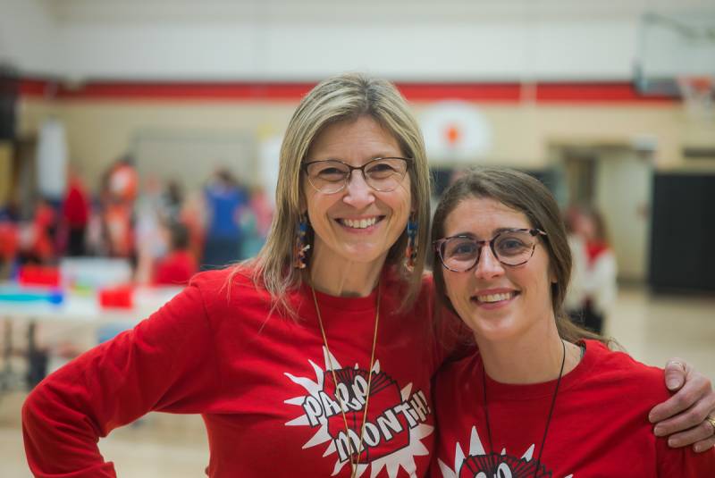 reading fair at Le Roy Wolcott School