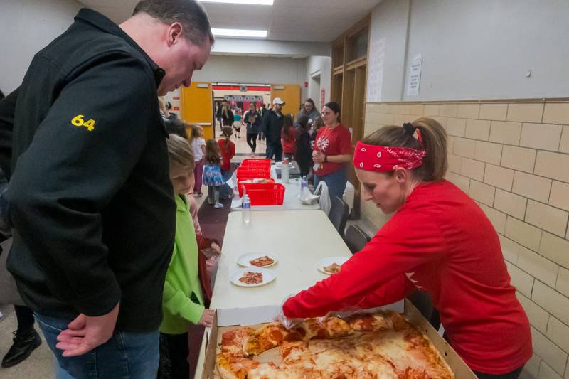 reading fair at Le Roy Wolcott School