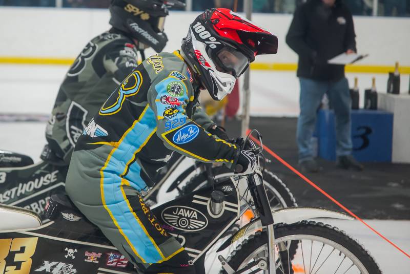Xtreme International Ice Racing Series visited the David M. McCarthy Ice Arena