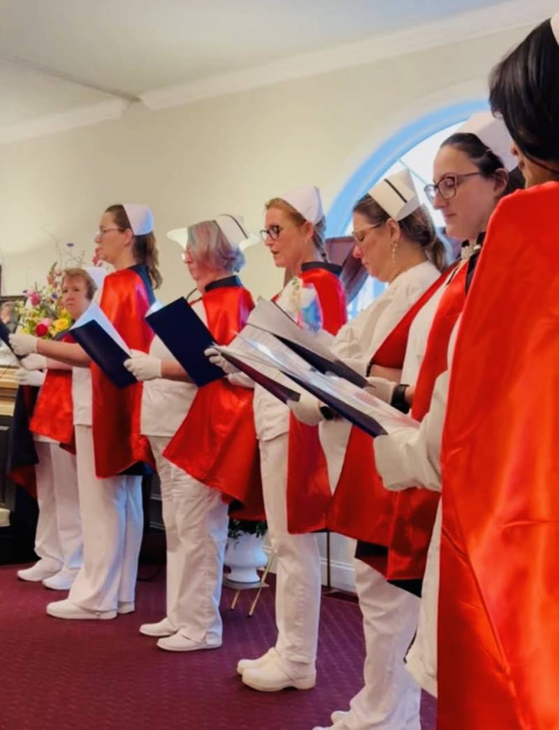 Genesee nurses honor guard