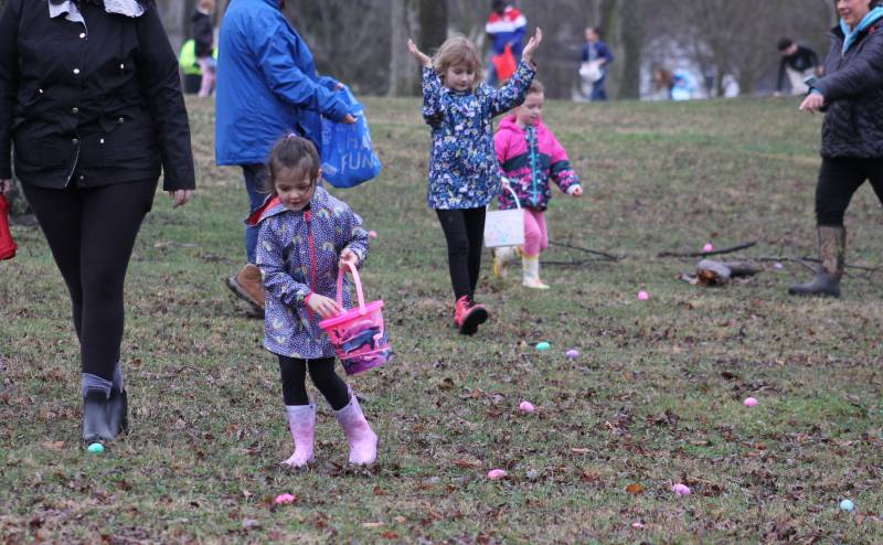 Kiwanis easter egg hunt 2025