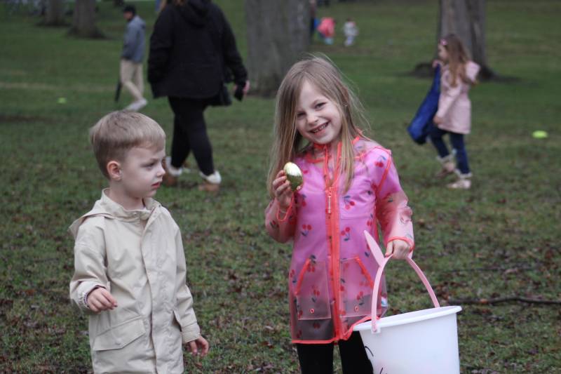 Kiwanis easter egg hunt 2025