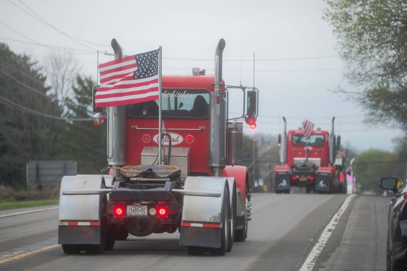 john innis memorial truck parade