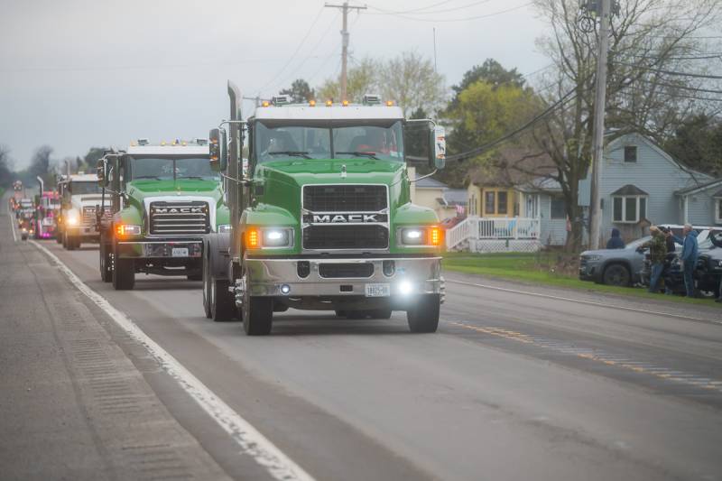 john innis memorial truck parade