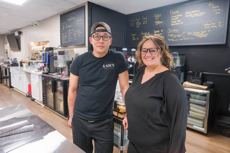 John steward beth burger  Kade's Scratch Kitchen