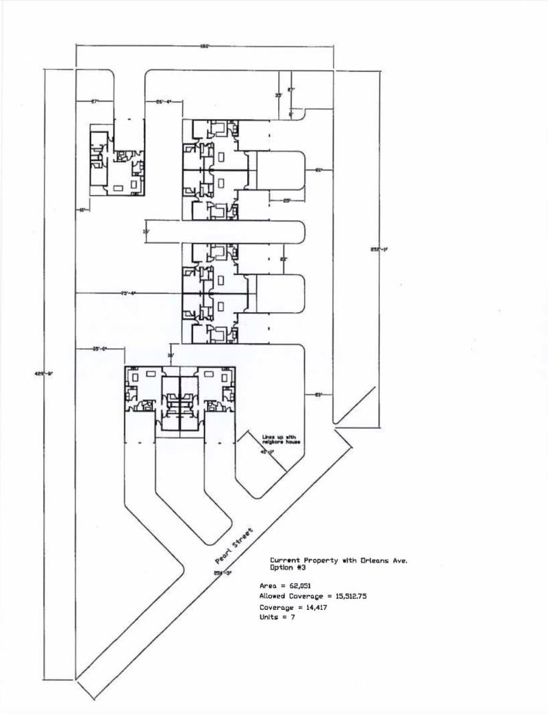 Orleans Ave. apartment project