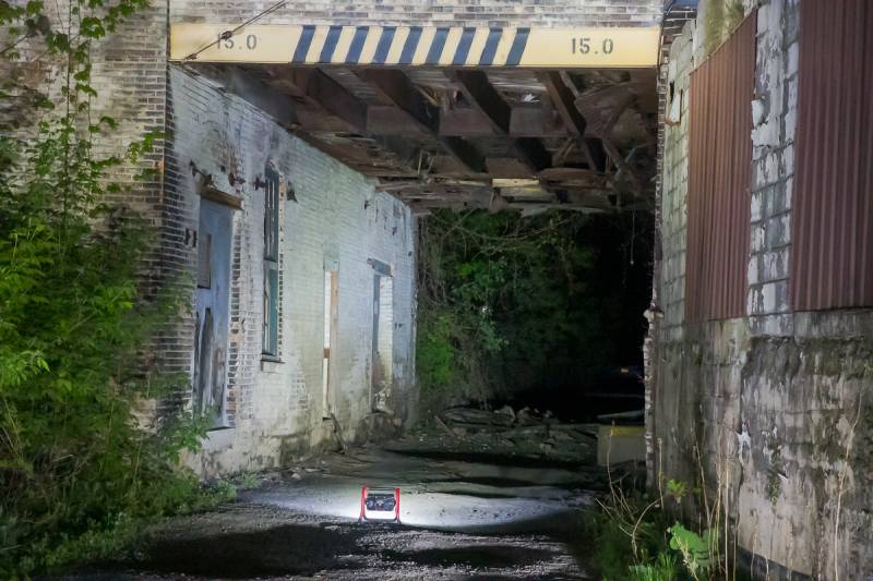 harvester wall collapse