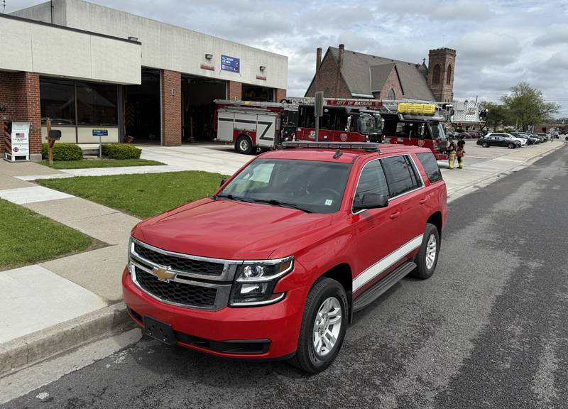 new chief's vehicle batavia fire