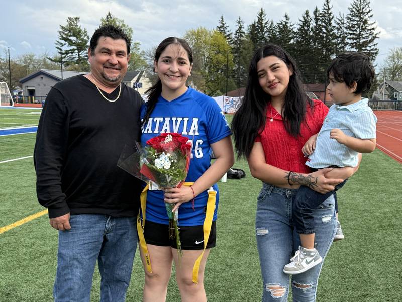 flag football senior night batavia