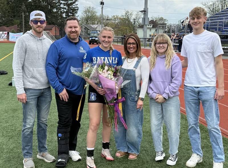 flag football senior night batavia