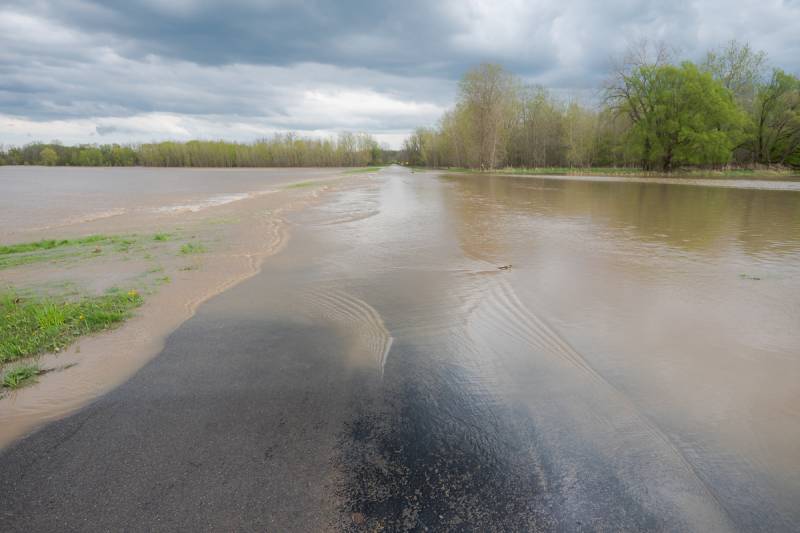 peaviner road flooding alexander