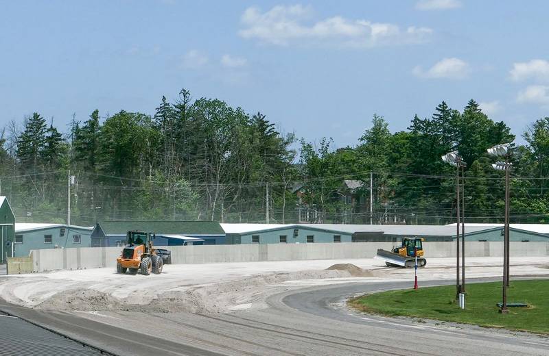 batavia downs track resurfacing