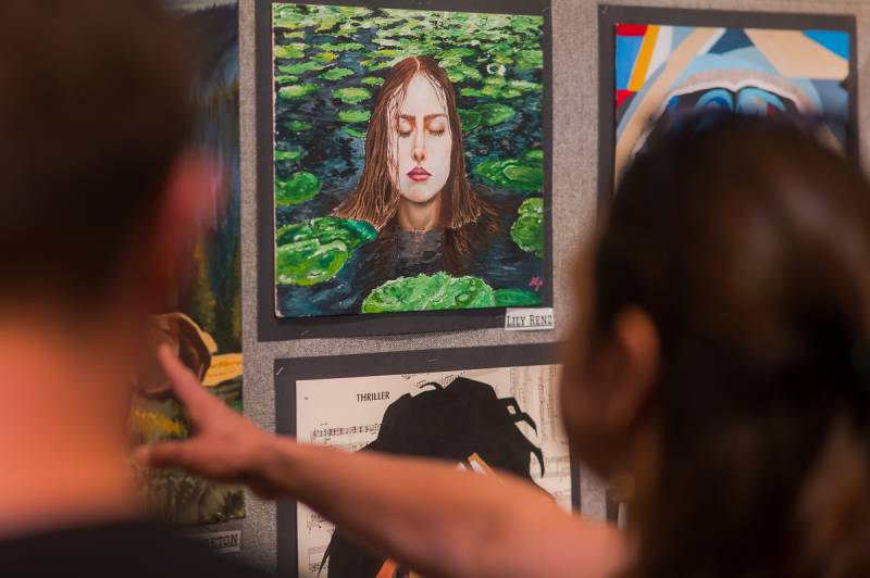 le roy hs art show