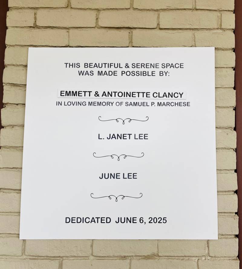 Sam Marchese plaque